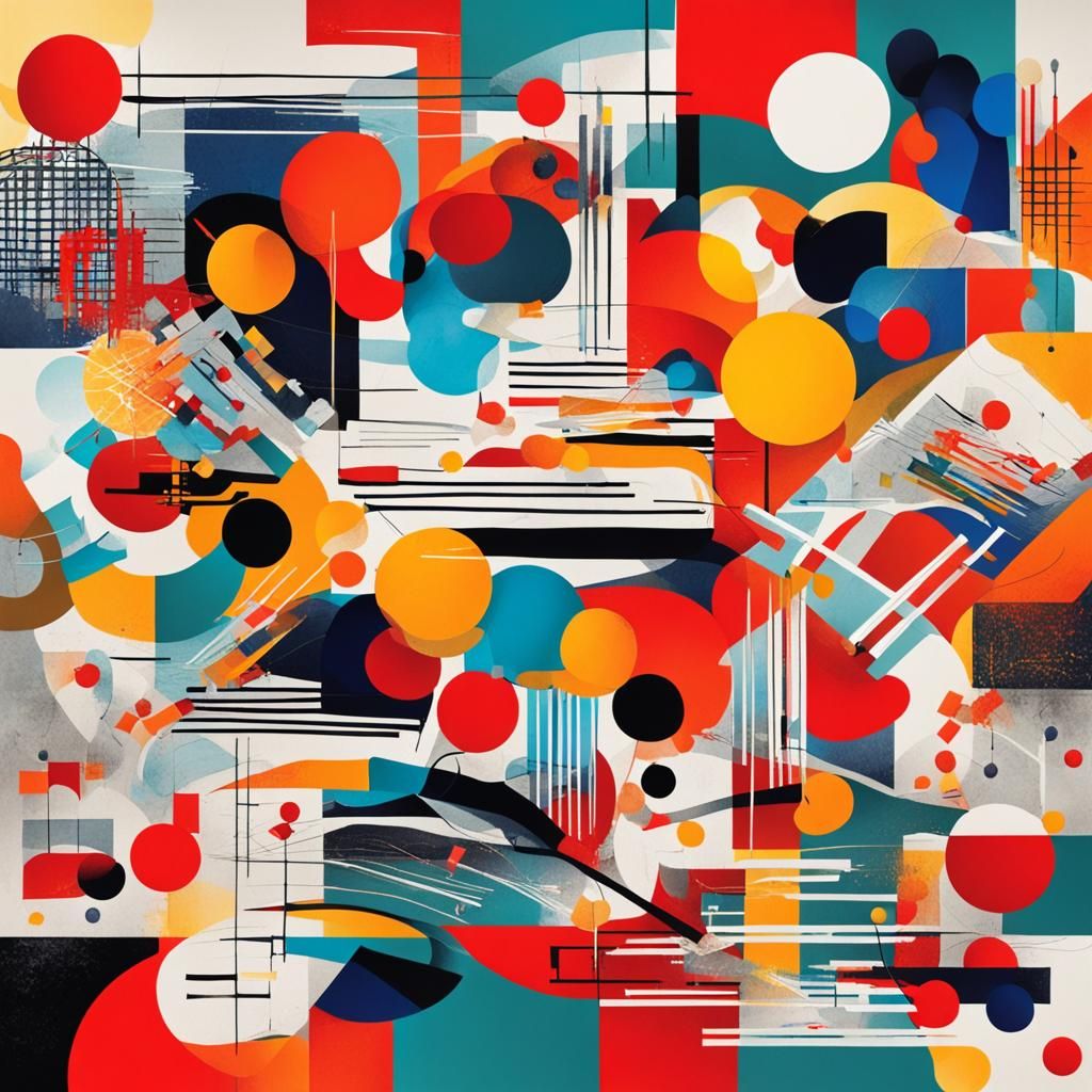 Abstract Art: The Joy of Learning in Vivid Colors