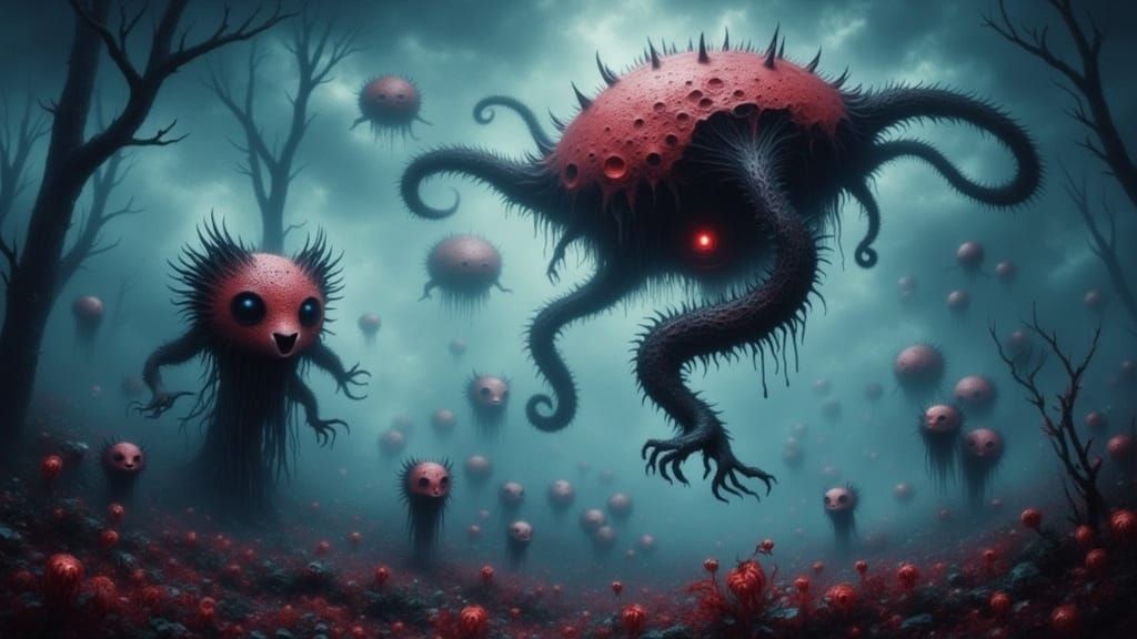 Malevolent Organic Structures Reach Skyward