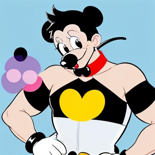 Mickey Mouse Reimagined in Tom of Finland Style
