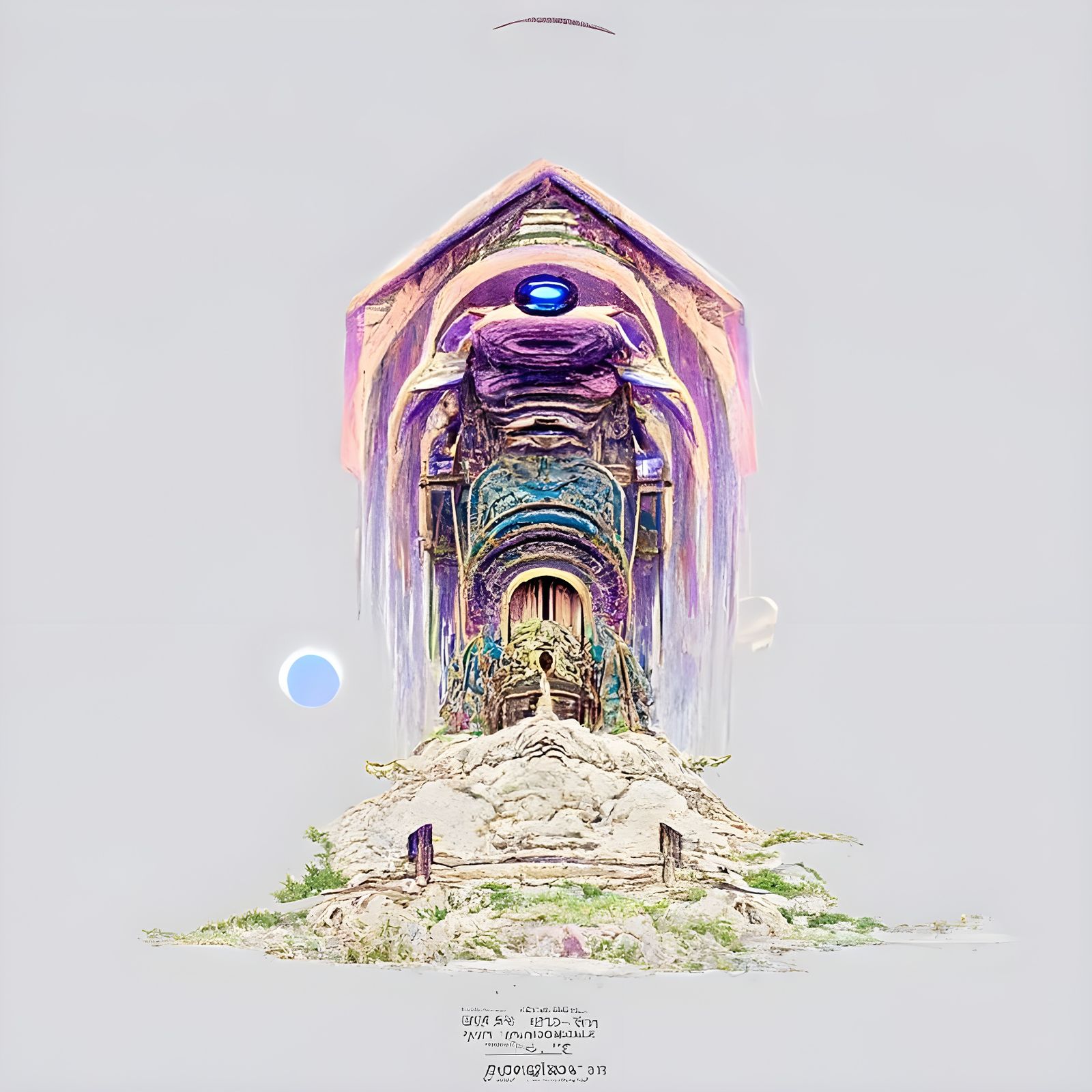 Ruined Temple Portal to Idyllic World