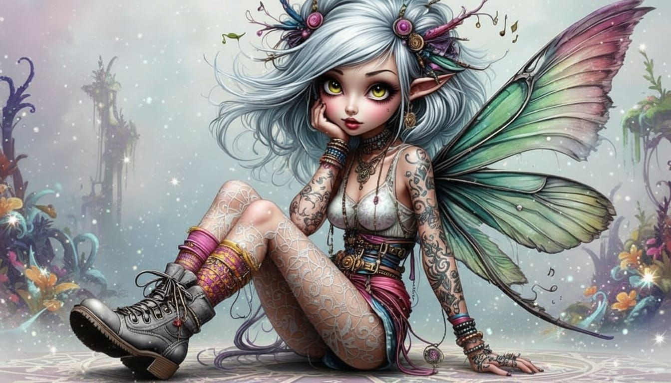 Intricate Punk Pixie 02