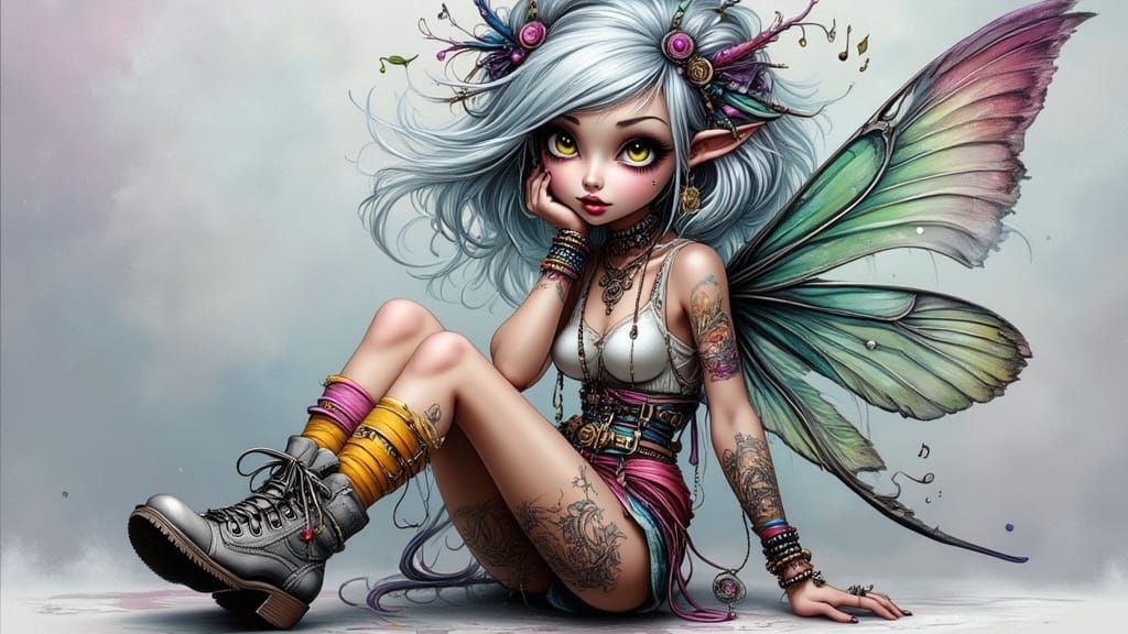 Intricate Punk Pixie 02