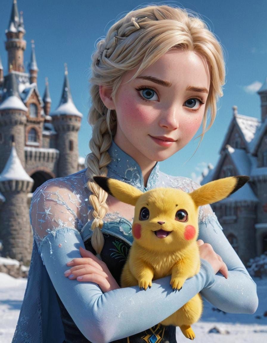 Frozen & Pikachu