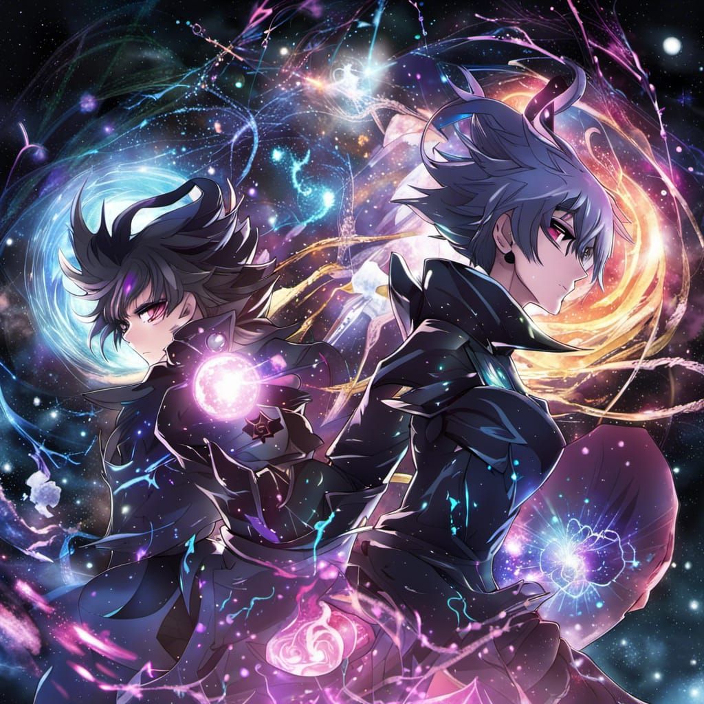Nebula of Chaos, Light, and Darkness: Anime Style