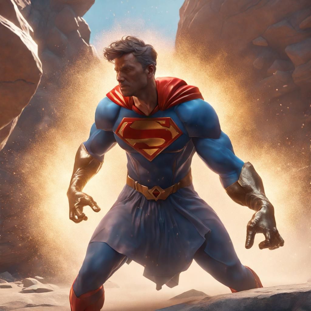 Telekinetic Superhero Concept Art in 8K Resolution