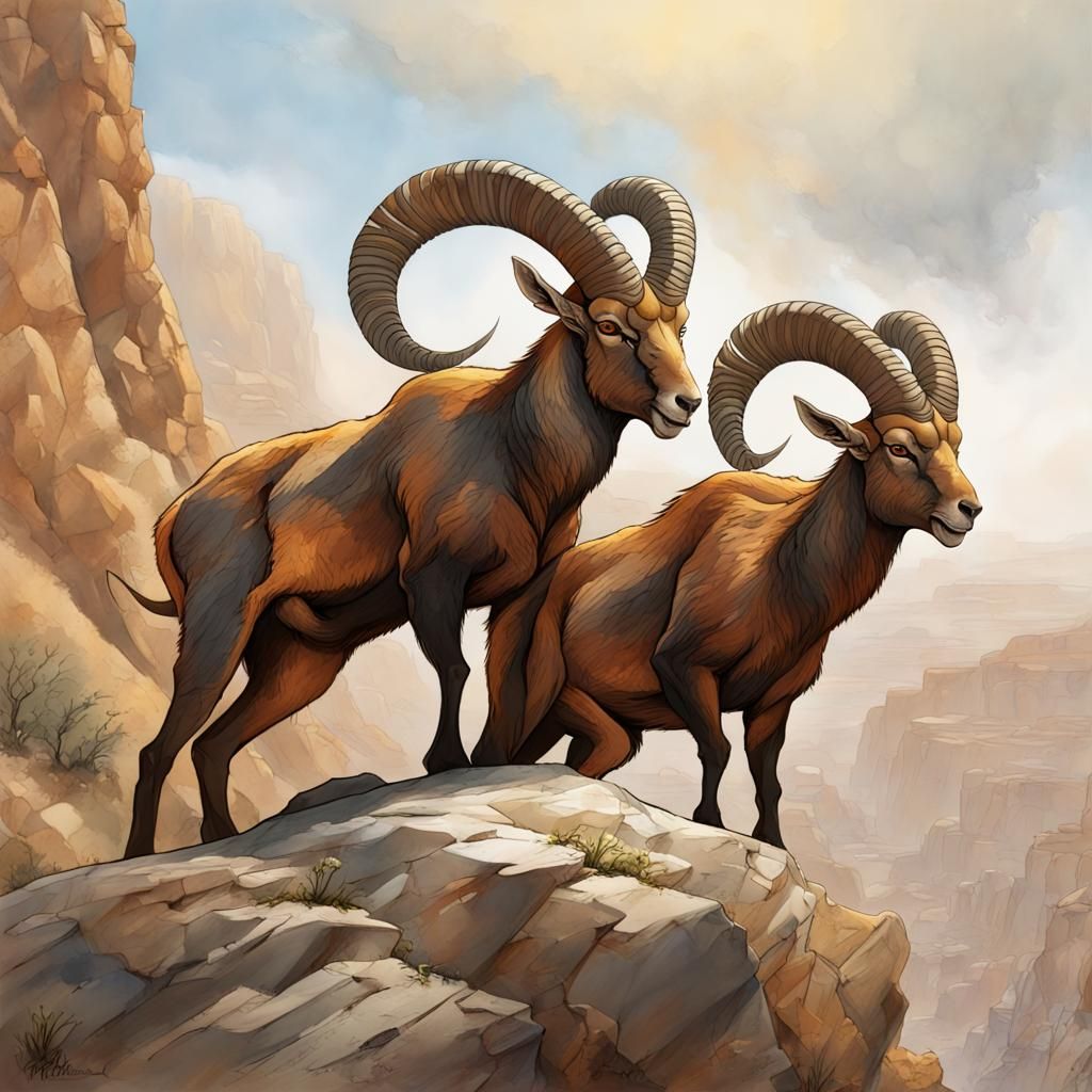 Nubian ibex