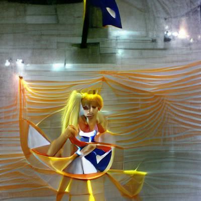 Sailor Venus Digital Anime Illustration