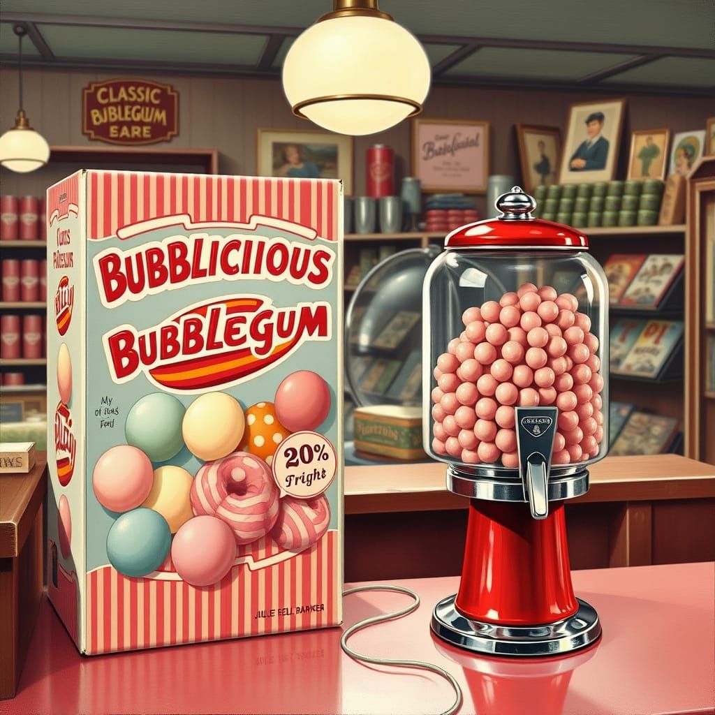 BUBBLICIOUS bubblegum