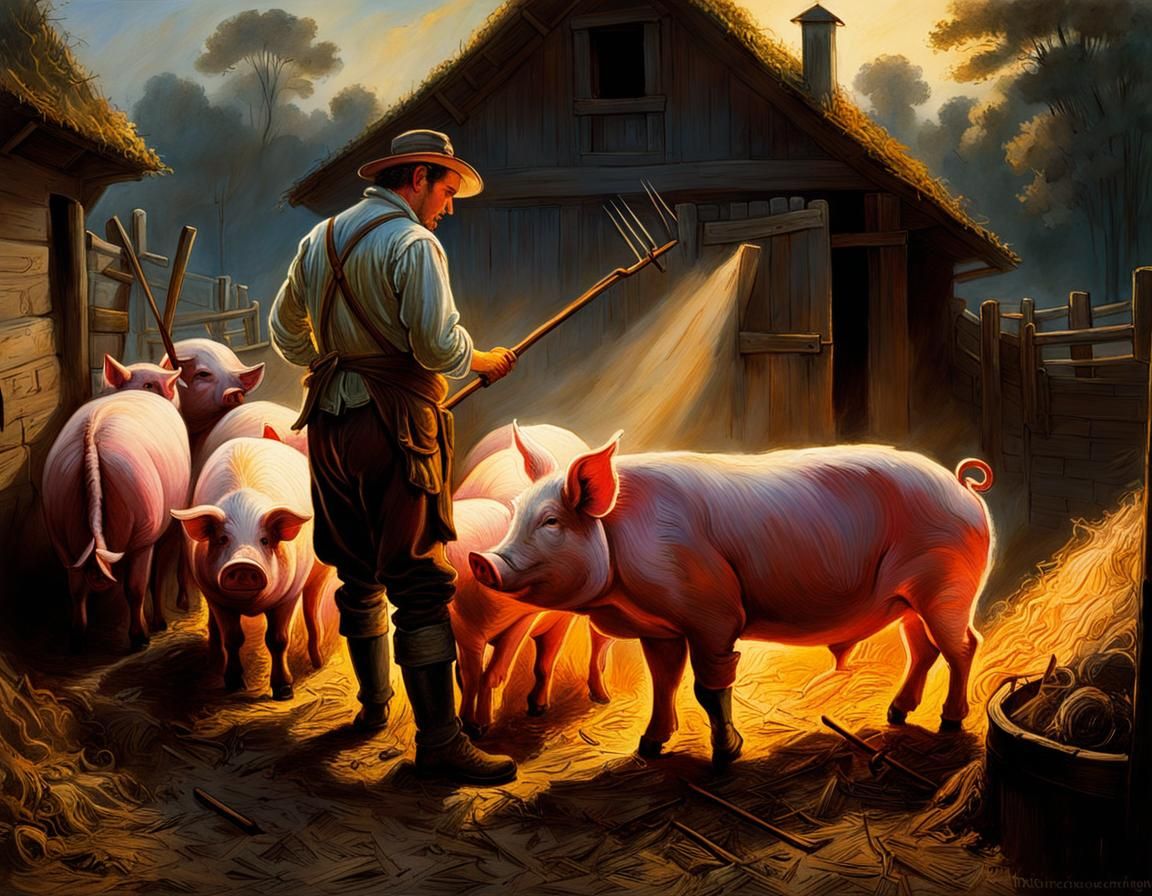 Mucking Around The Pigs