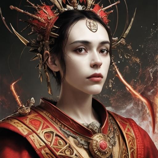 Abstract Fractal Geometric Pattern