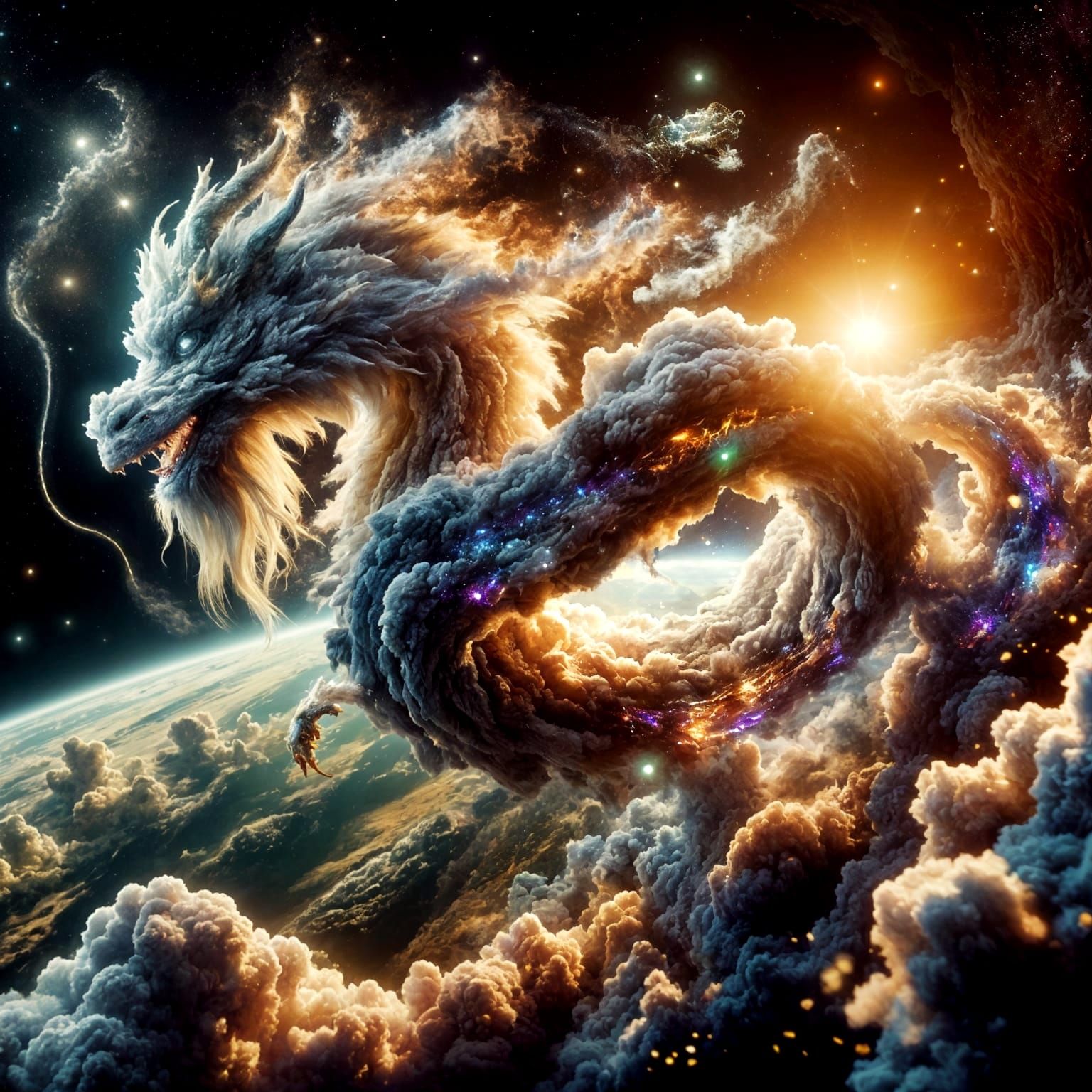 Space Dust Dragon