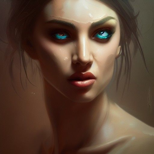 Sensual Beauty in Fairycore Style by Rutkowski