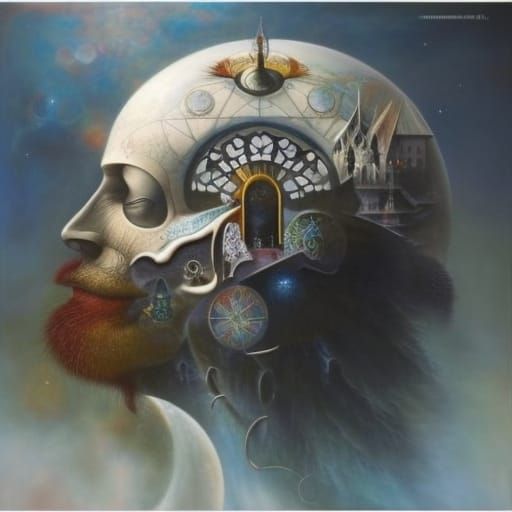 Otto Rapp's Inner Life in Gothic Fantasy Style