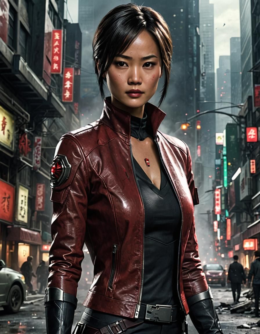 Jamie Chung as Ada Wong Likeness