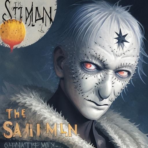 Surreal Sandman Nightmare Frequencies Visualization in Comic...