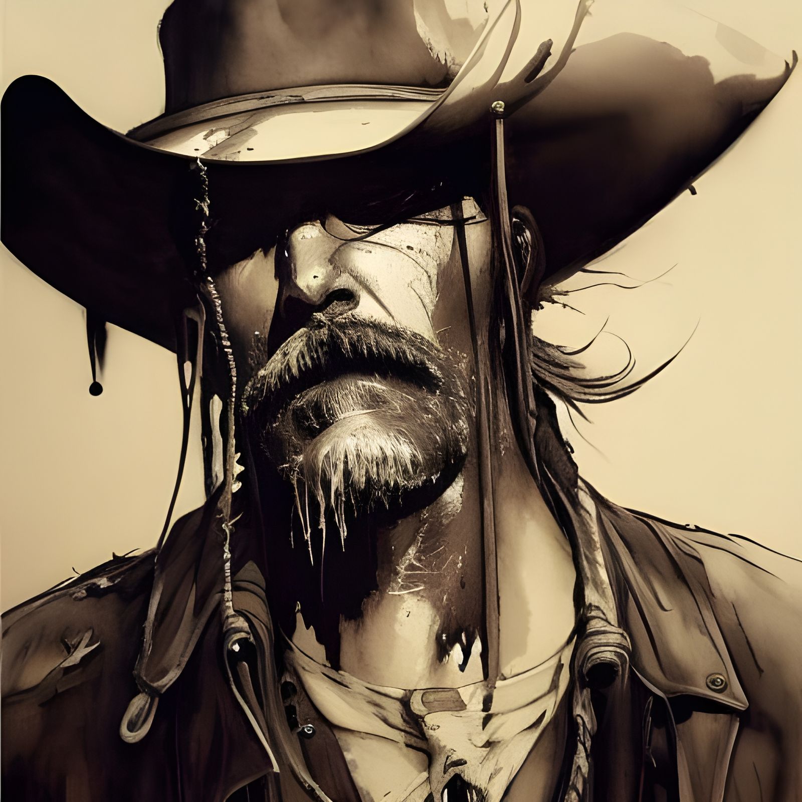 Old West Gunslinger..