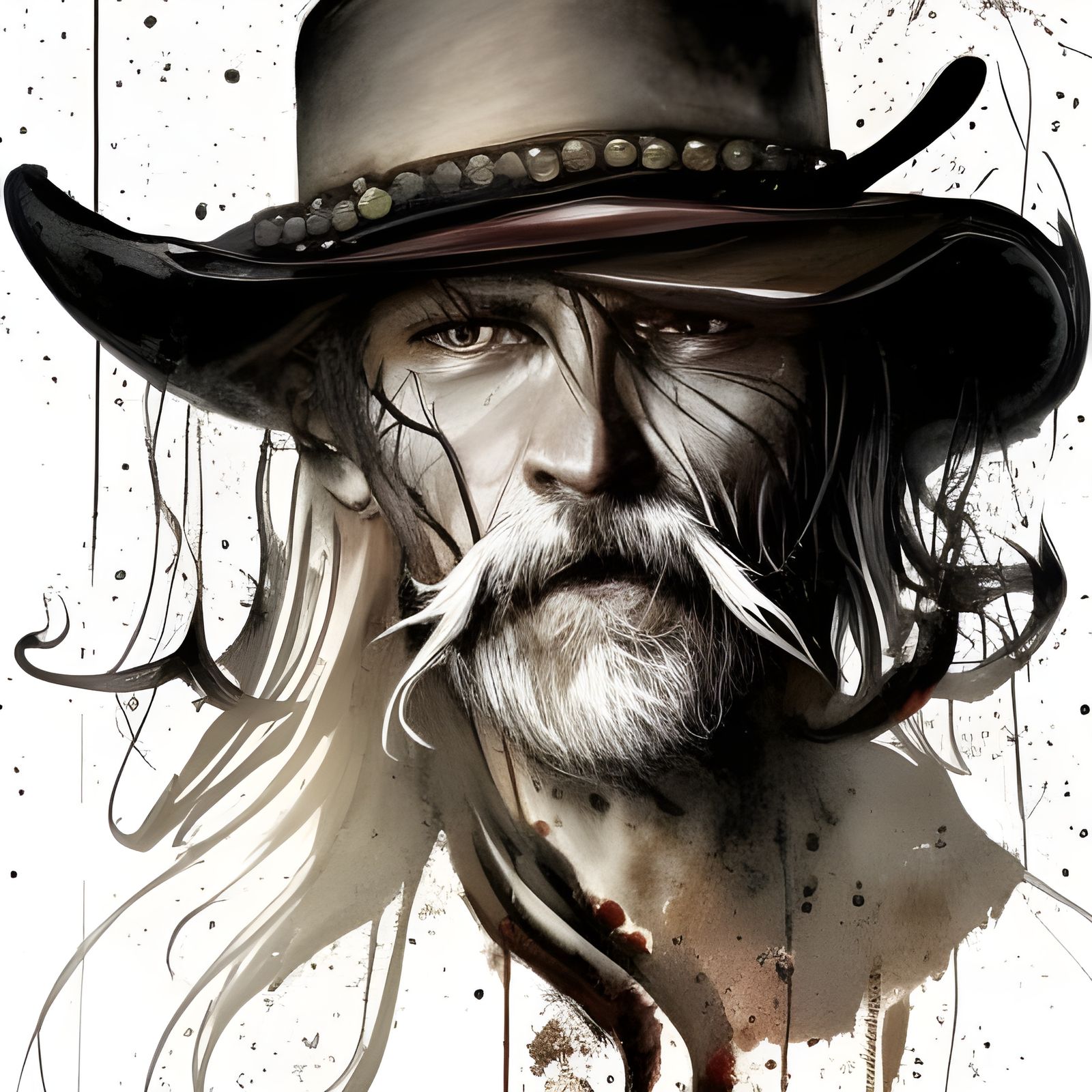 Old West Gunslinger..