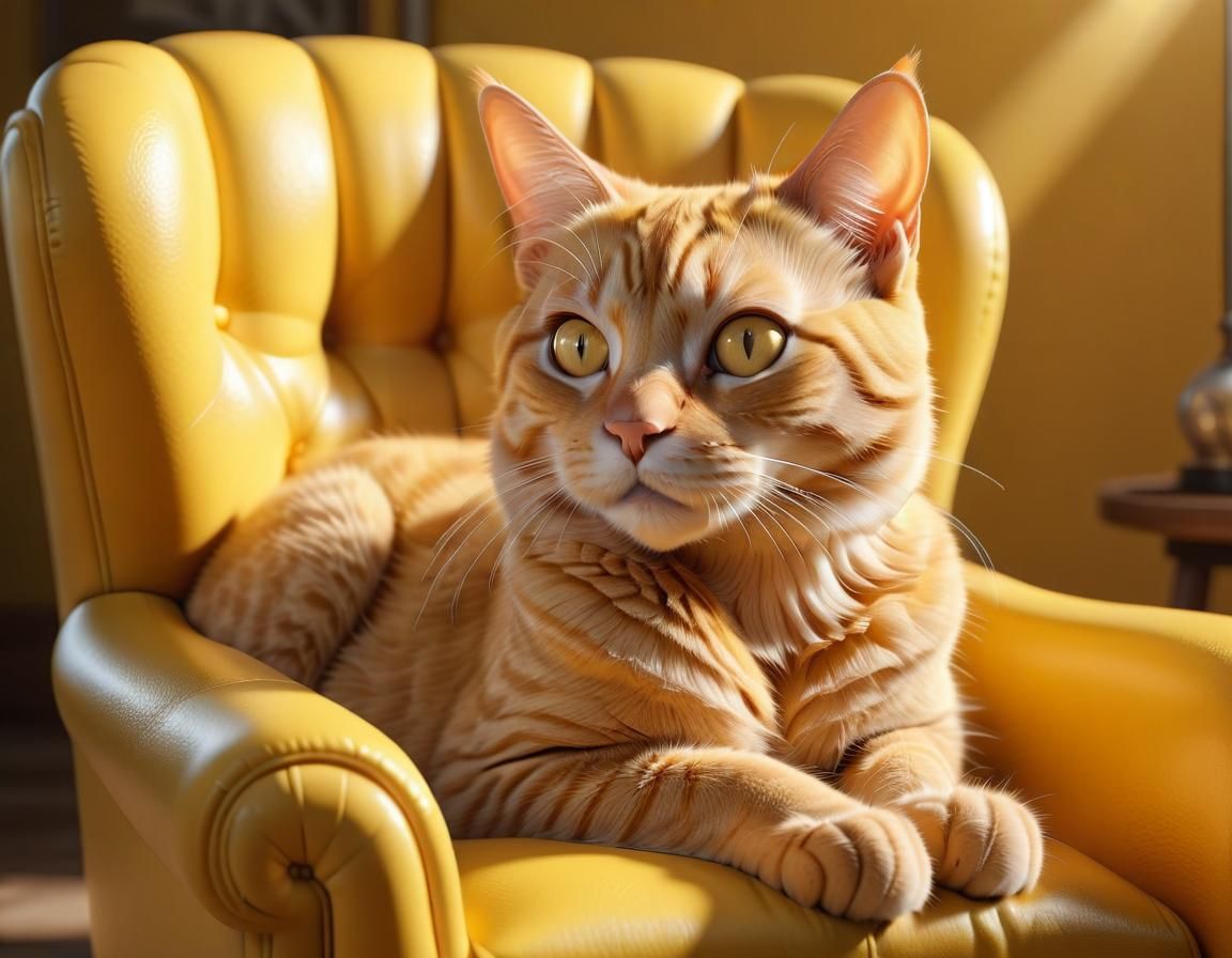 Yellow cat
