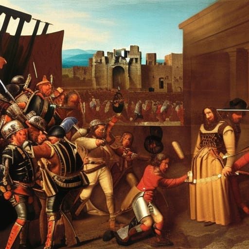 The Siege of Alamo: A Renaissance Depiction