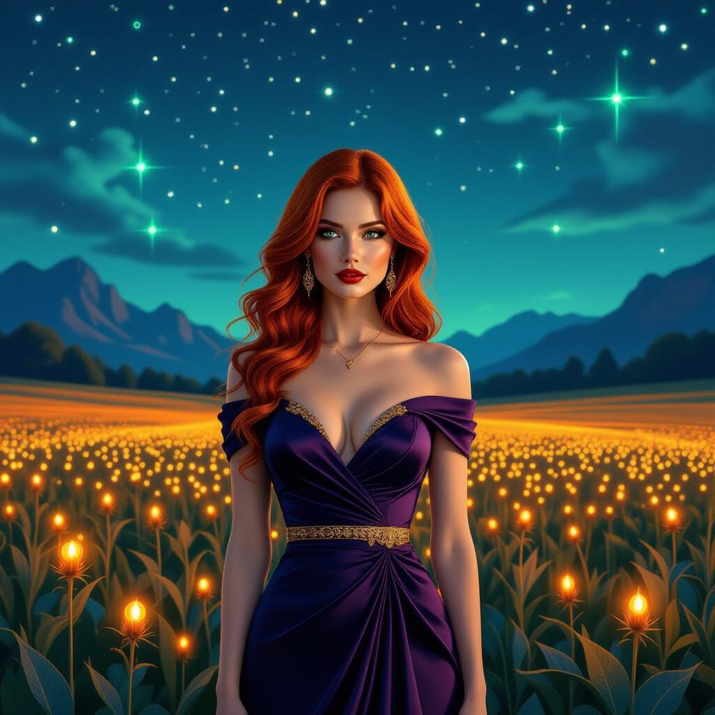 La Musa de las Luces Doradas