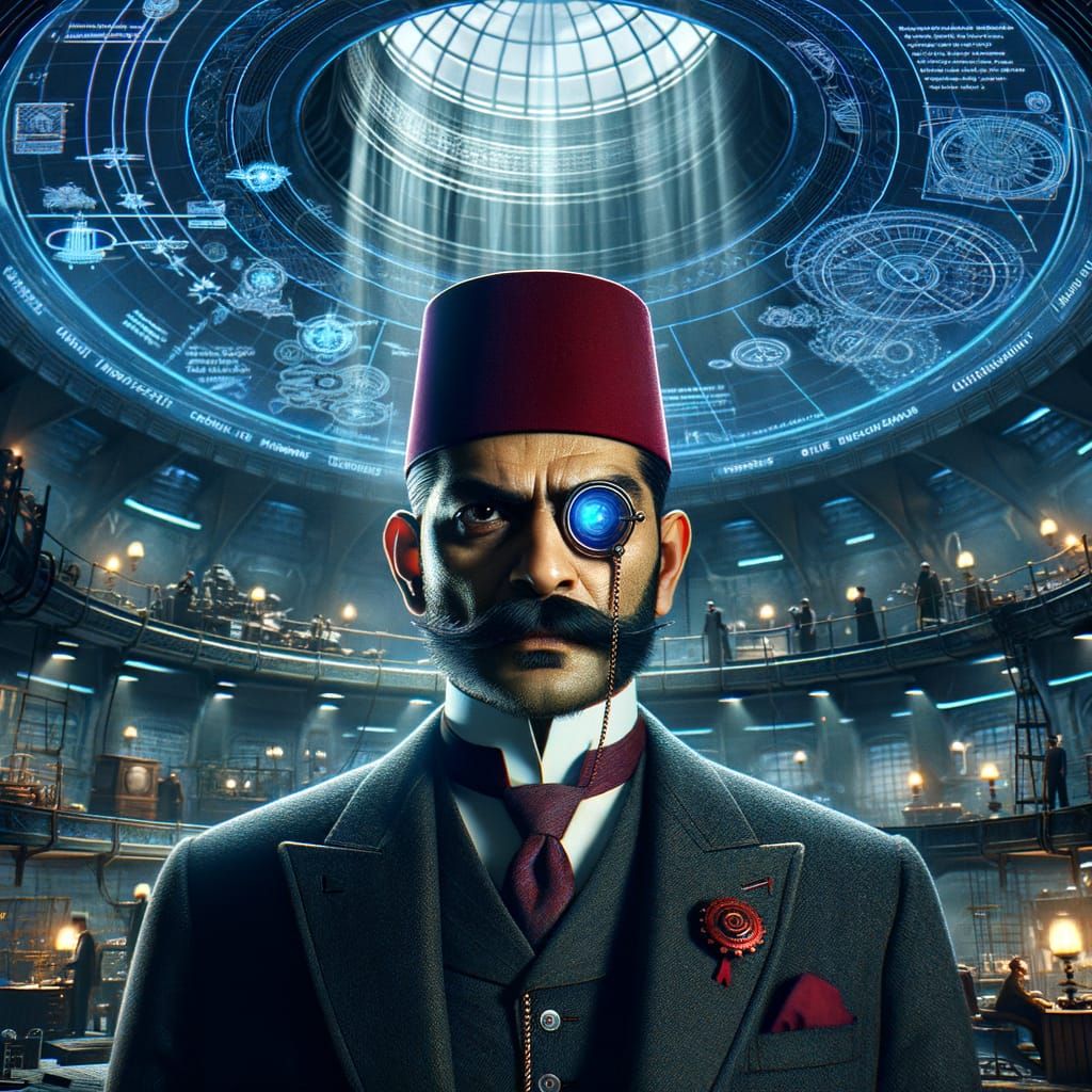 South Asian Villain Plots to Block the Sun