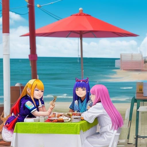 Cyborg Warriors in Beachside Recovery