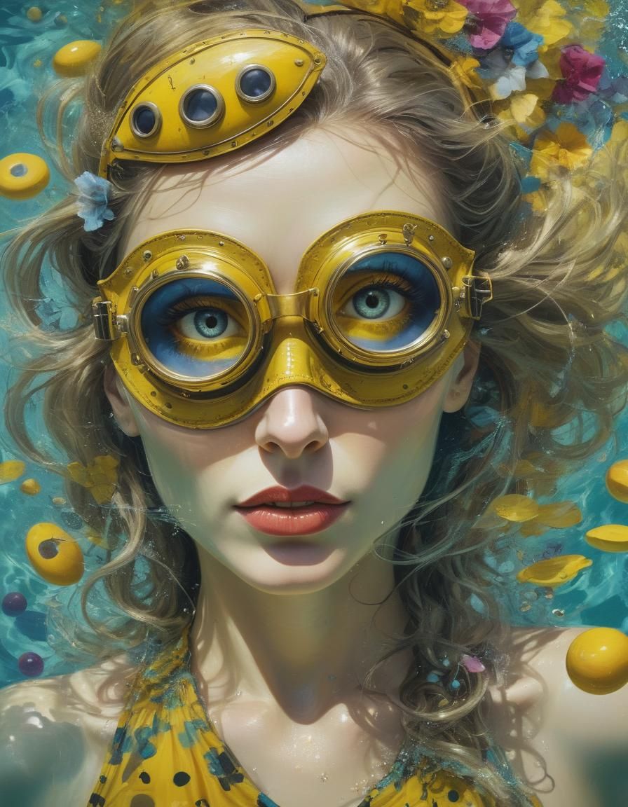 Jessie ___ underwater