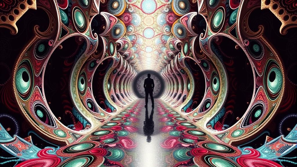 Surreal Fantasy Portrait in Bright Light