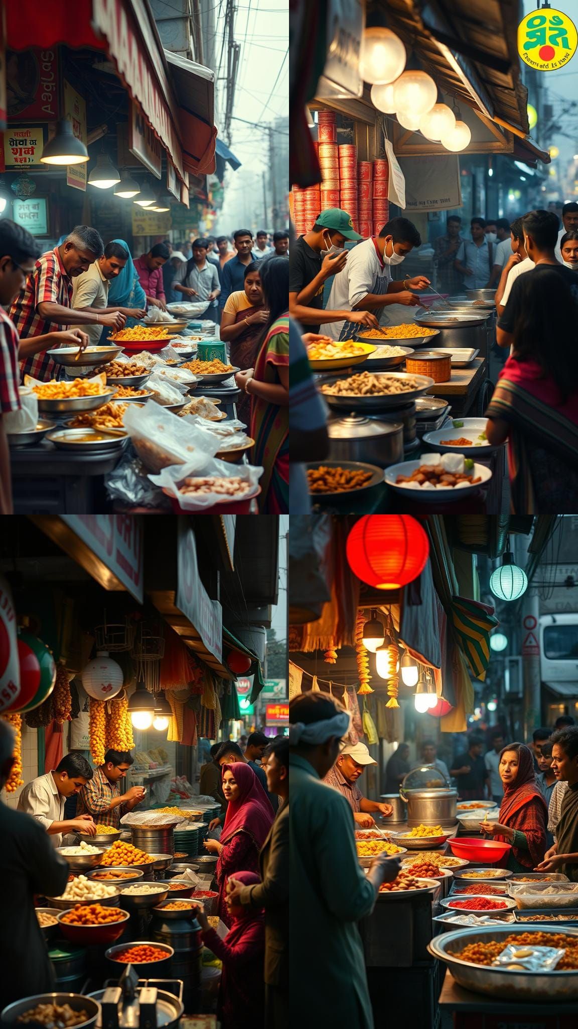 Bangladeshi Street Food Stall: A Vibrant Culinary Scene