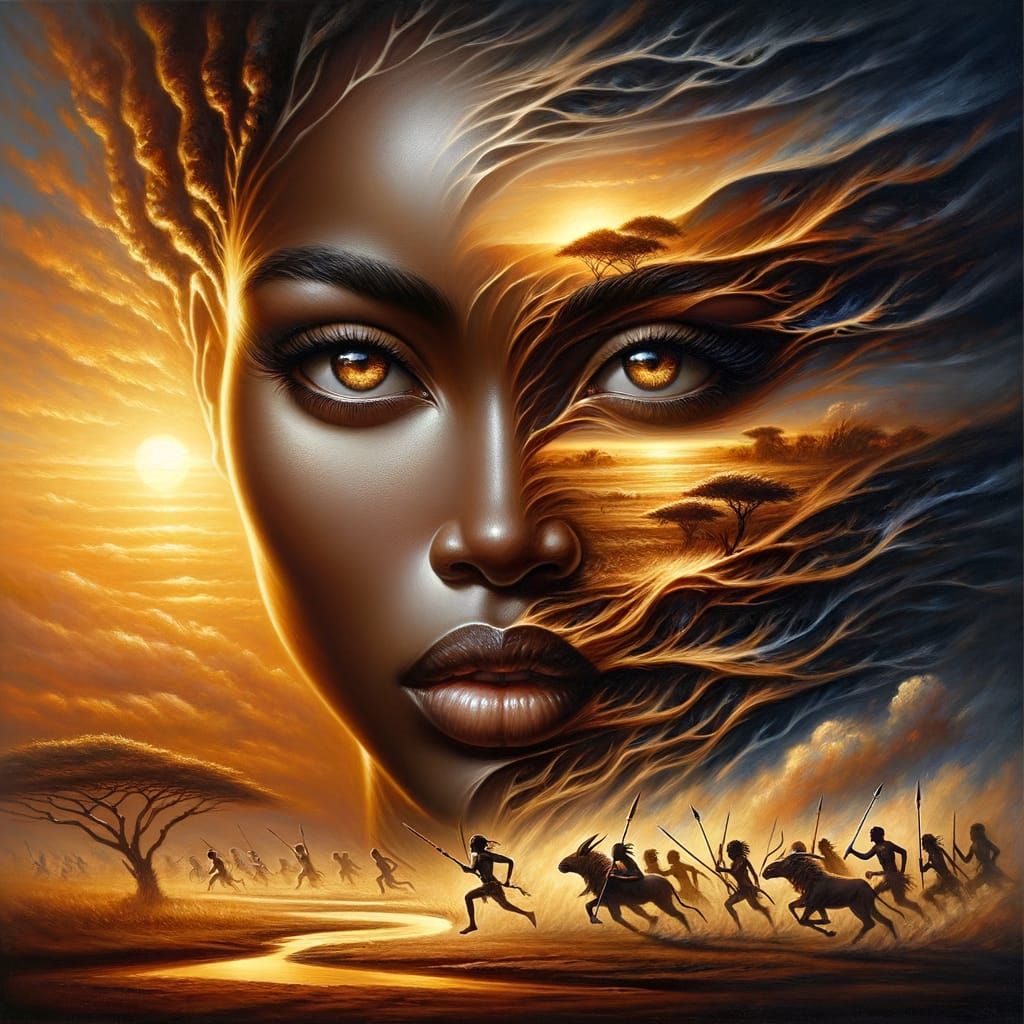 Watching over her homeland