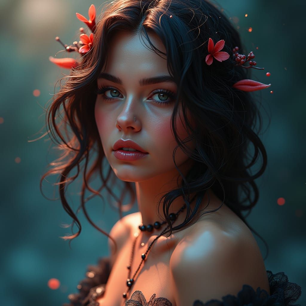 Sensual Portrait Inspired by Victoria's Secret Models