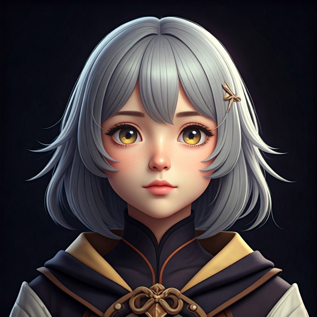 Cute 3D Anime Art Inspired by WLOP