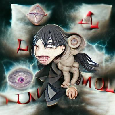 Lunatic Homunculus Generated by AI