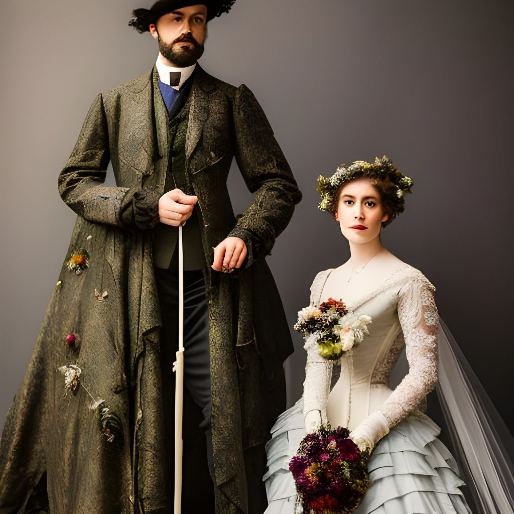 The Bride & the very Tall Groom__