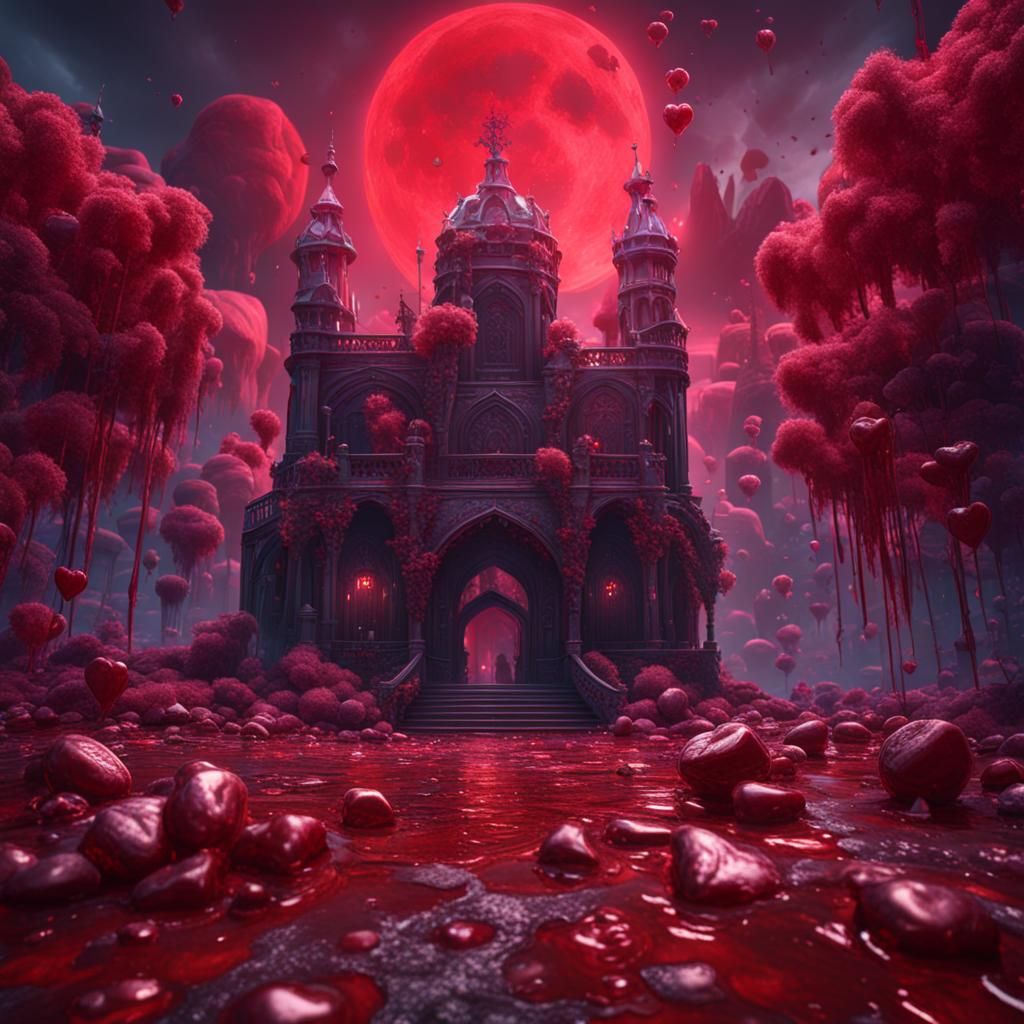 Bloody Candy Valentine in Detailed Matte Style