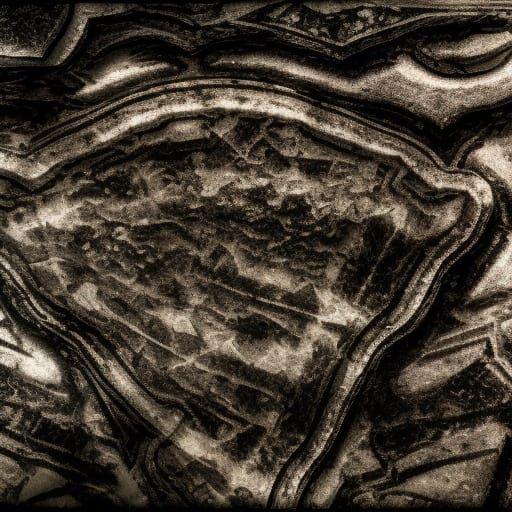 Hyperrealistic Stygian Onyx with Intricate Details