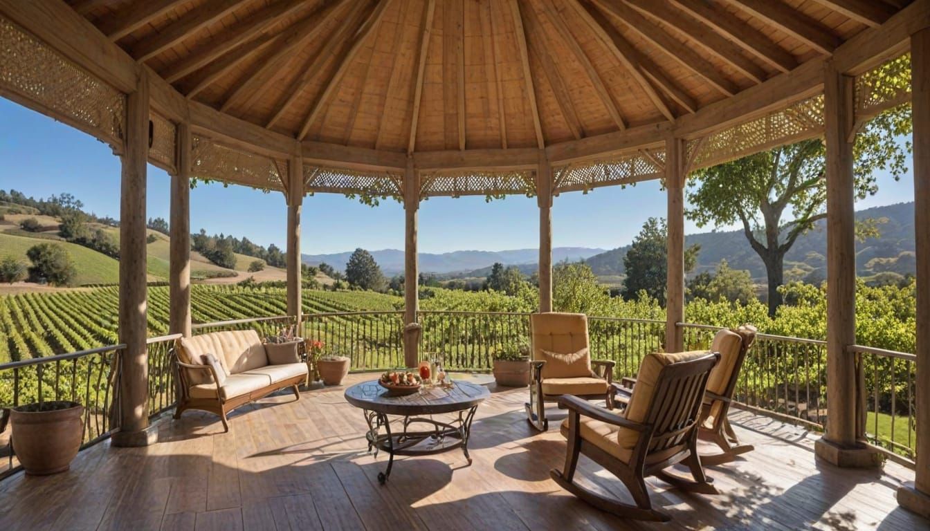 Ranch House in Napa Valley Wine Country with Mysterious Cele...