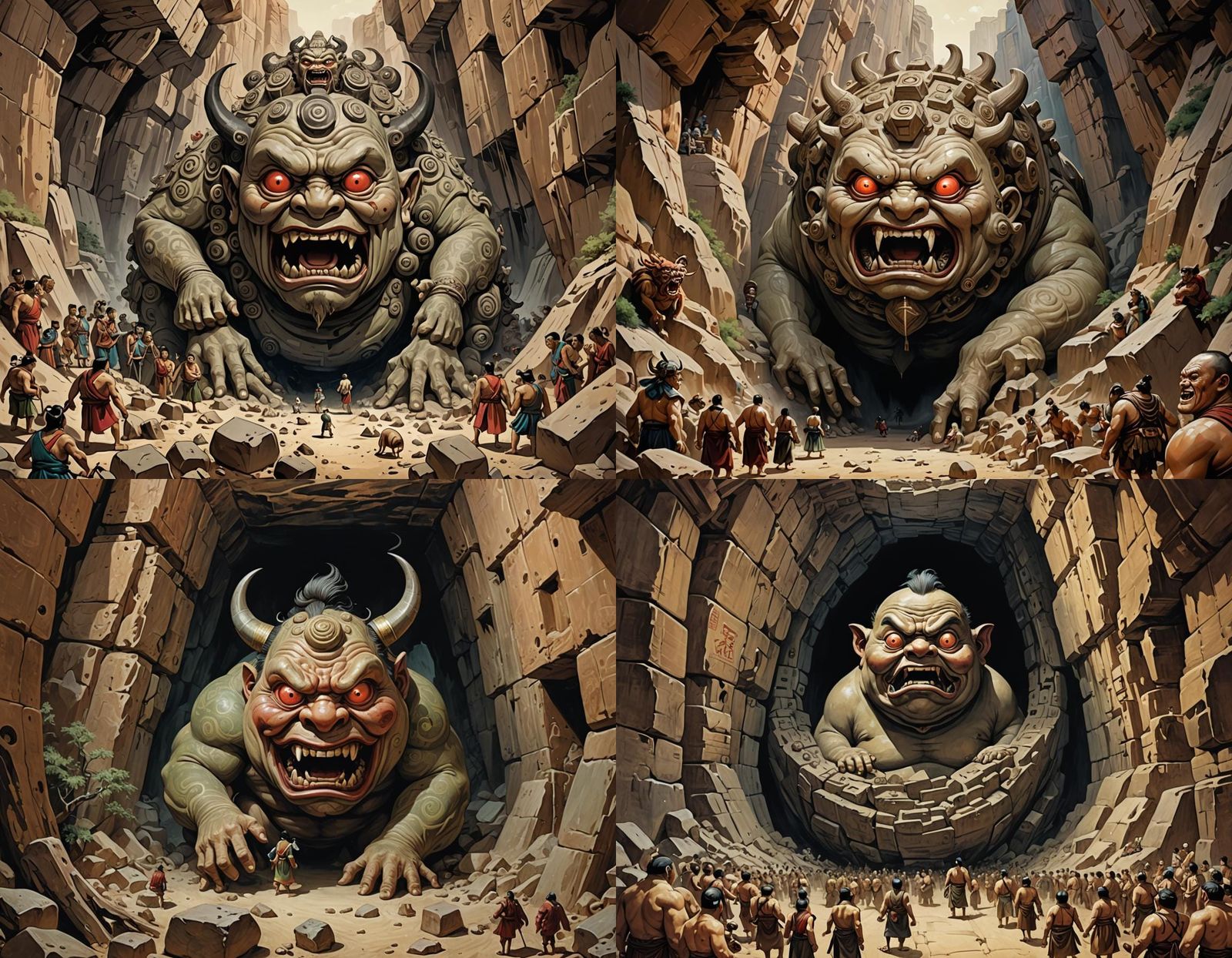 Bizarre Homunculus in a Box Canyon: Horror Meets Mythology