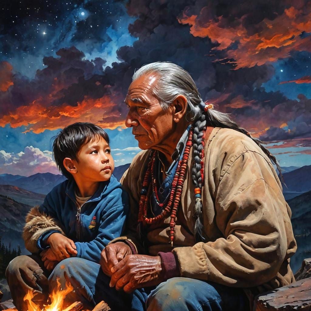 passing down ancient wisdom