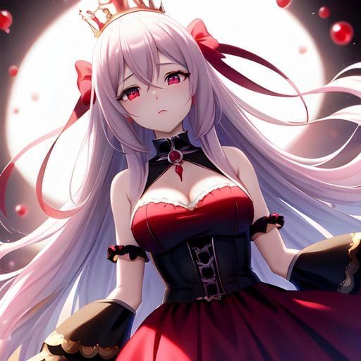 Blood and Candy Queen Conceptual Art