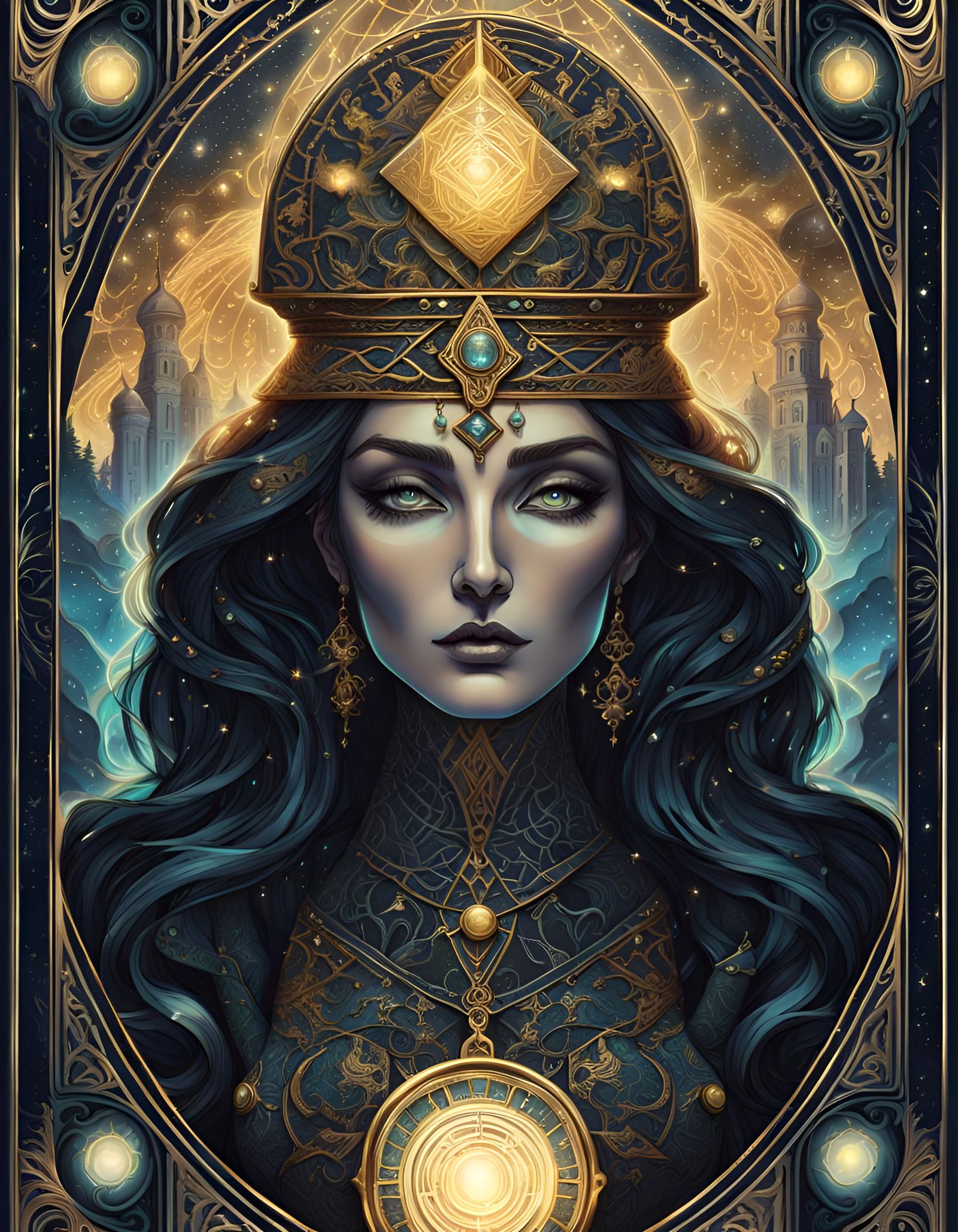 Fantastical Tarot Card: Major Arcana Keys