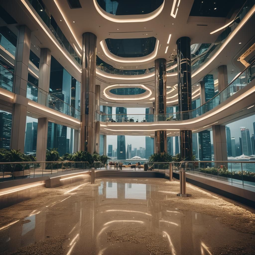 Singapore Marina Bay Sands: Maximalist Interior Design