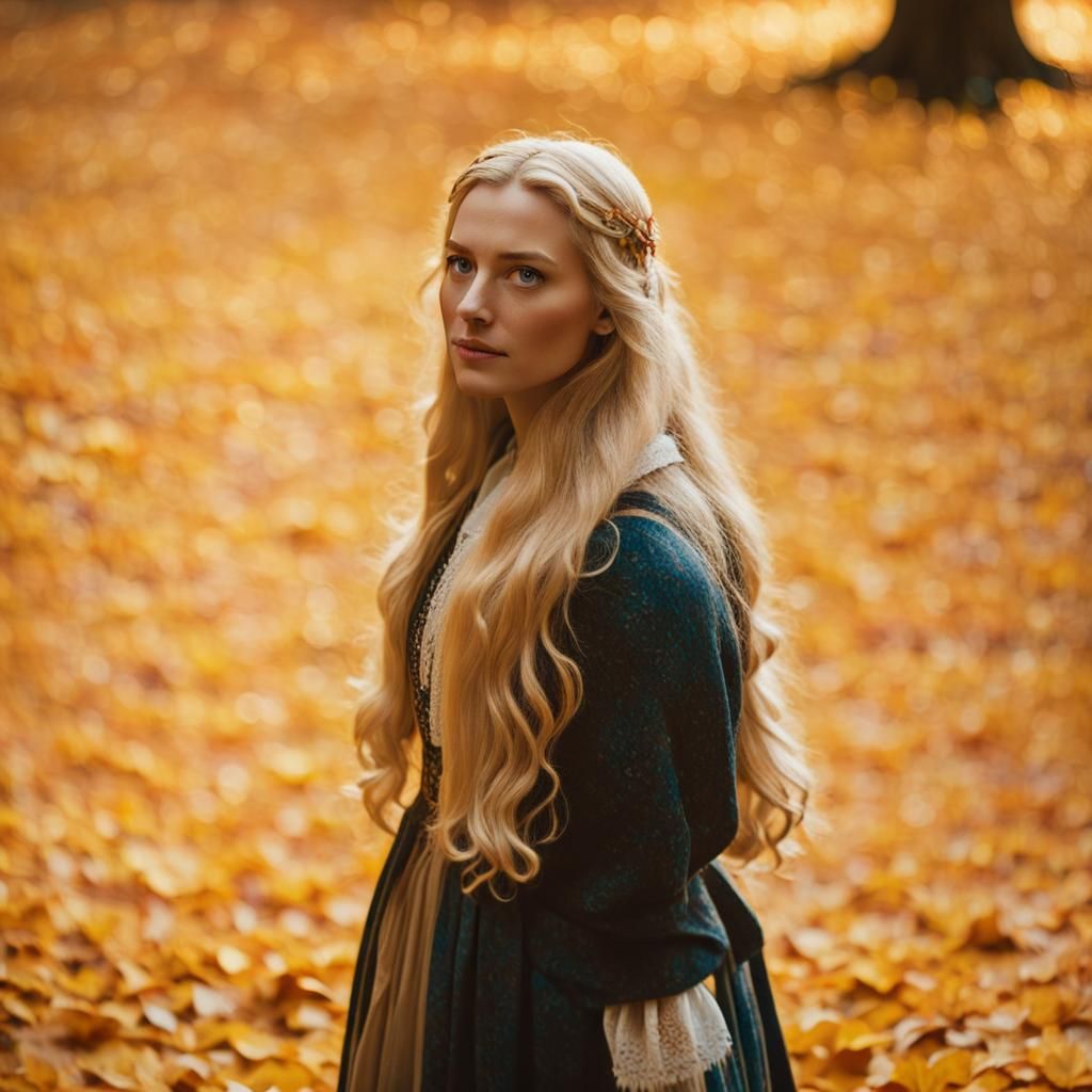 Autumn Portrait in Dutch Golden Age Style