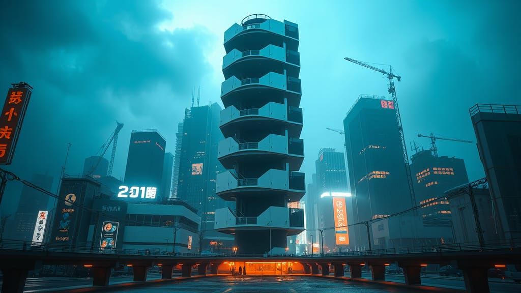 cyber nano tech city