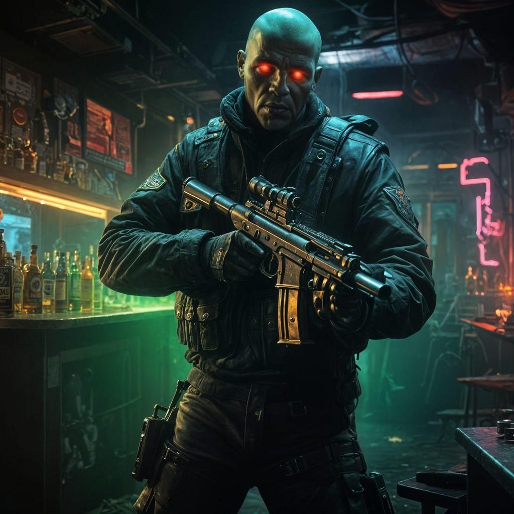 Roland the Headless Thompson Gunner in Mombasa