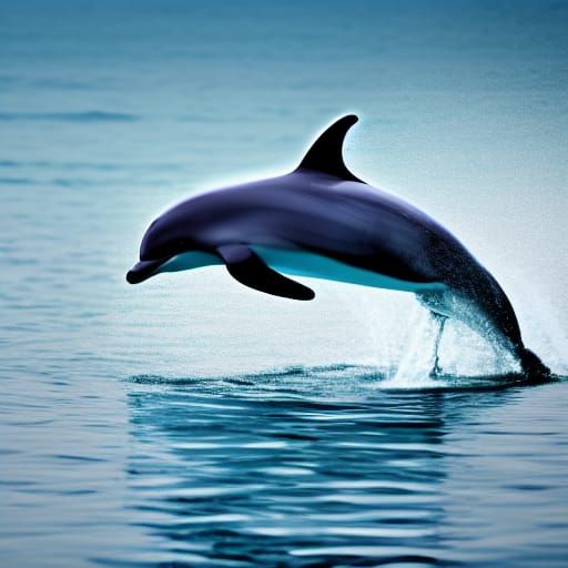 Dolphin Swimming: Professional Wildlife Photography