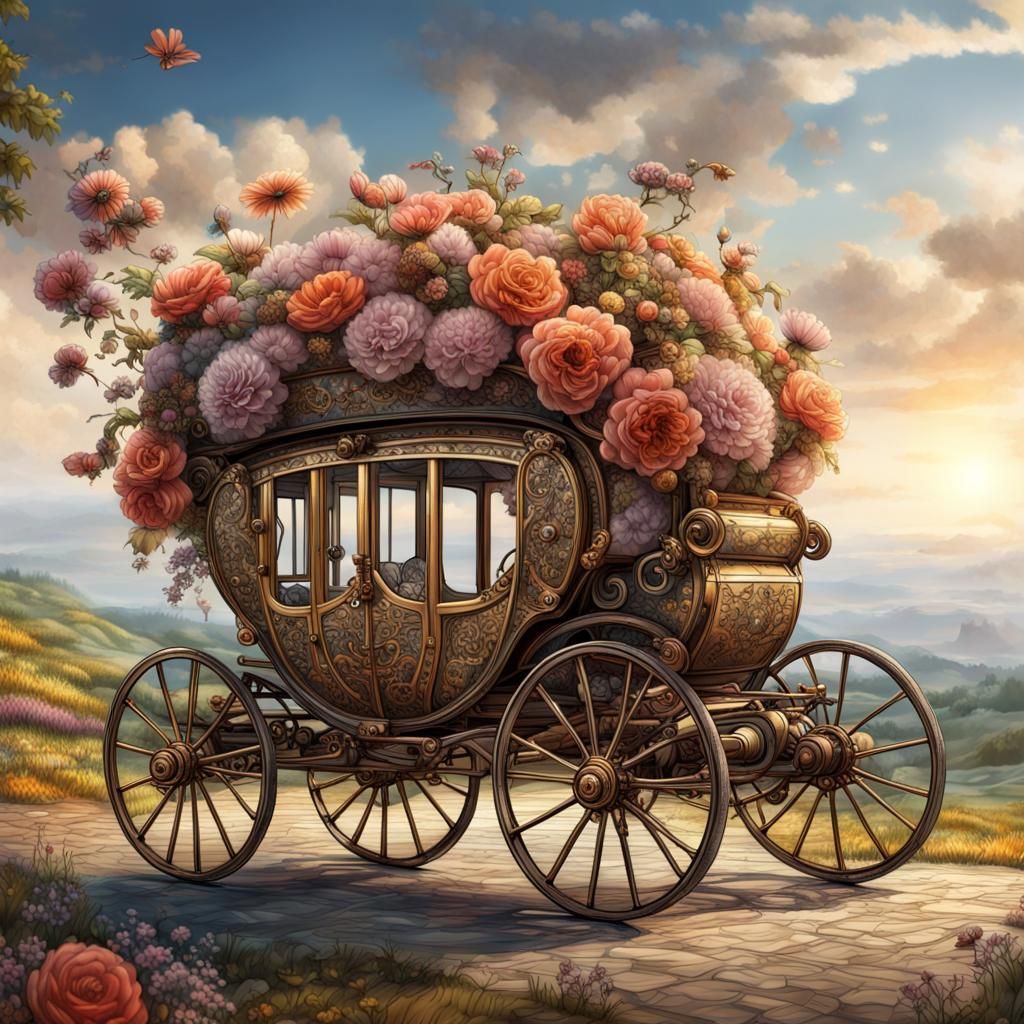 steampunk carriage