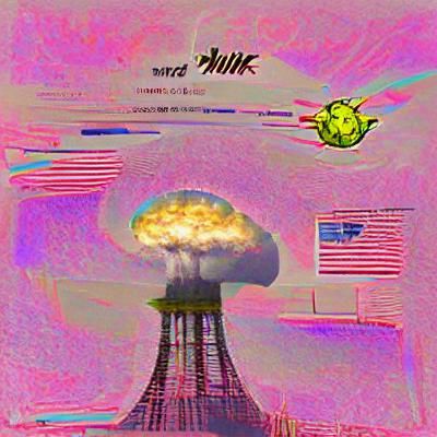 Dramatic Nuclear Explosion Generated by AI