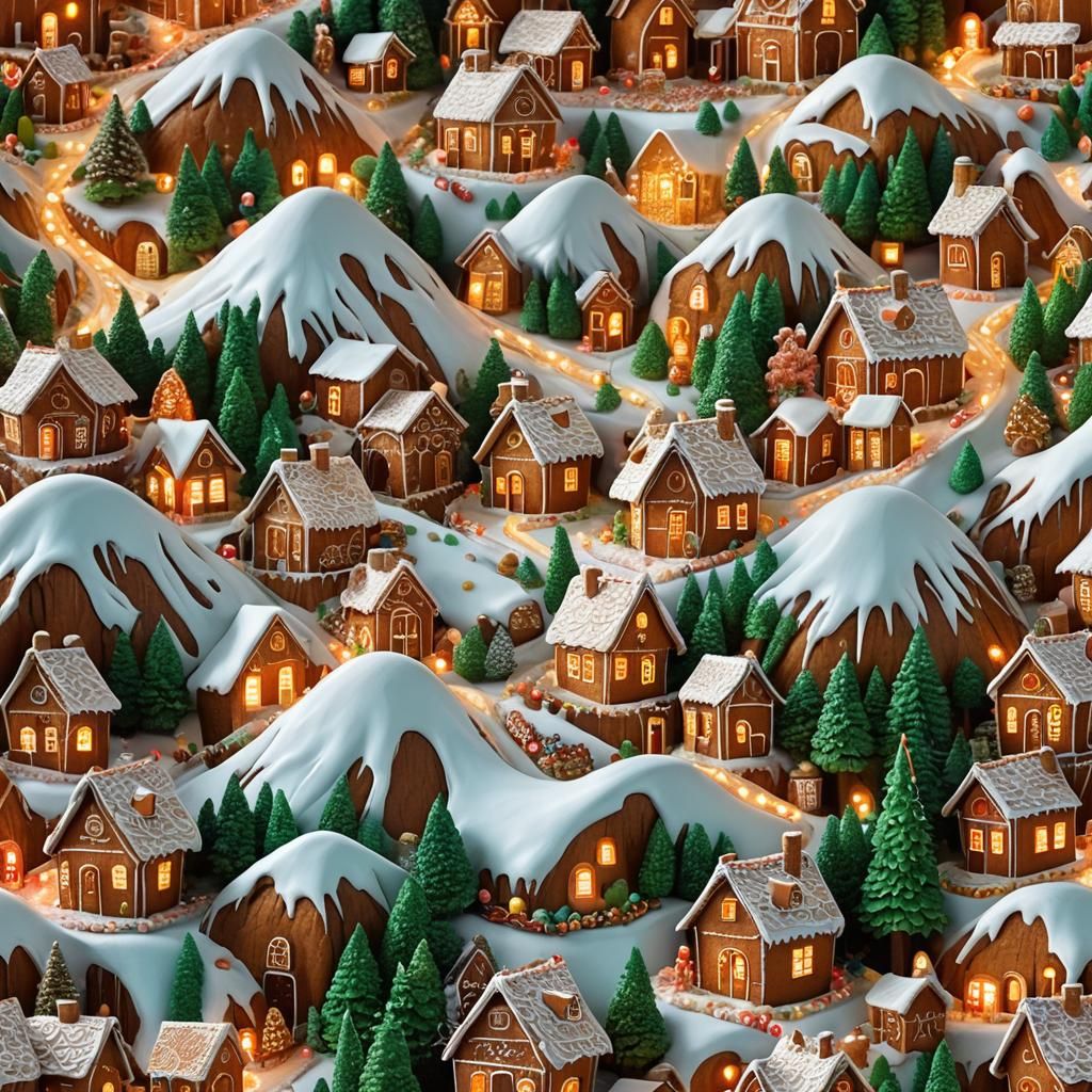 Gingerbread houses