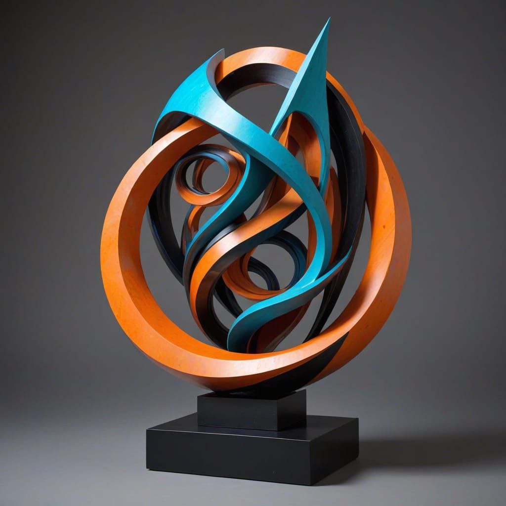 Abstract Sculpture in Bardcore Style